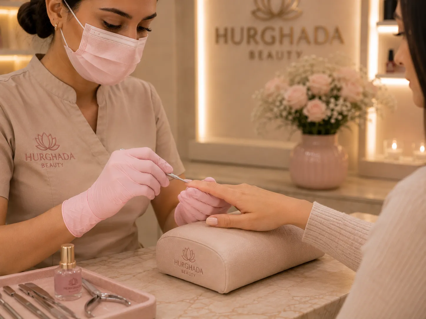 Nail art - zdobení nehtů v Hurghada